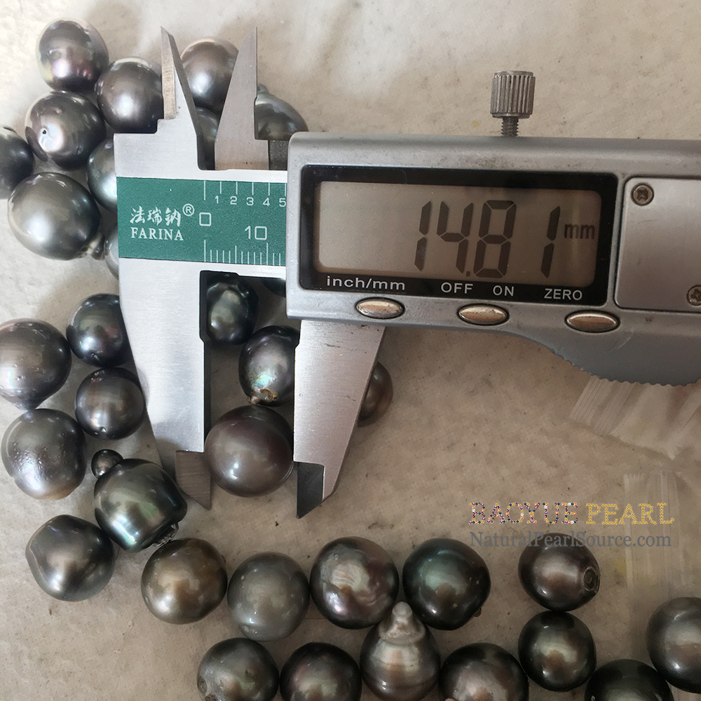 16 Inch Wholesale Bulk Price 12-15 mm Natural Baroque Cultured Pearls loose pearls wholesale