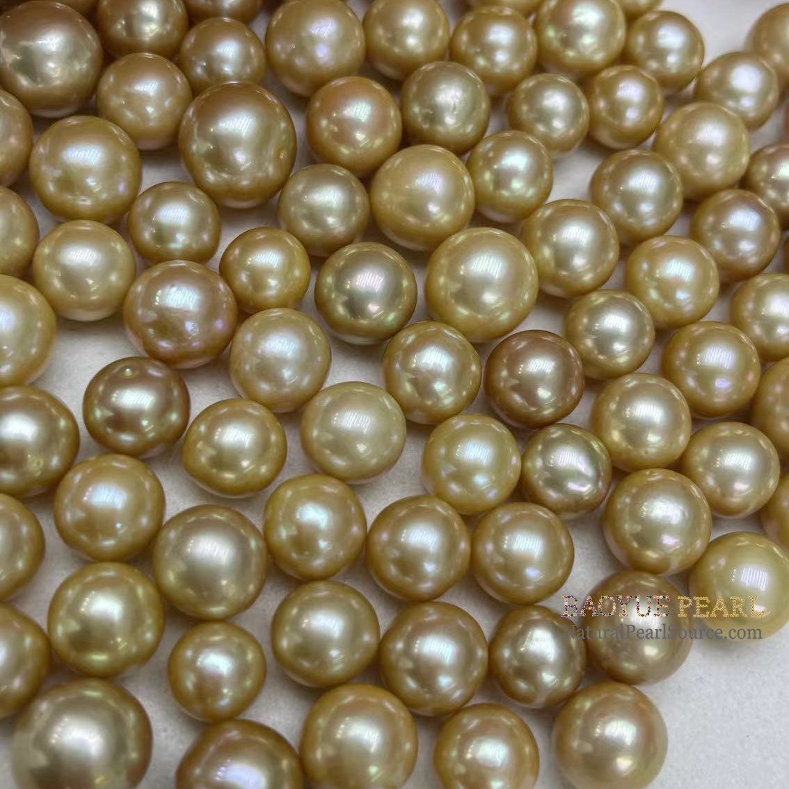 10-13 mm good quality AA grade perfect round golden pearls Real pearls wholesaler ,loose freshwater pearl with half or no hole drilled, Natural freshwater pearls loose freshwater pearl with half or no hole drilled