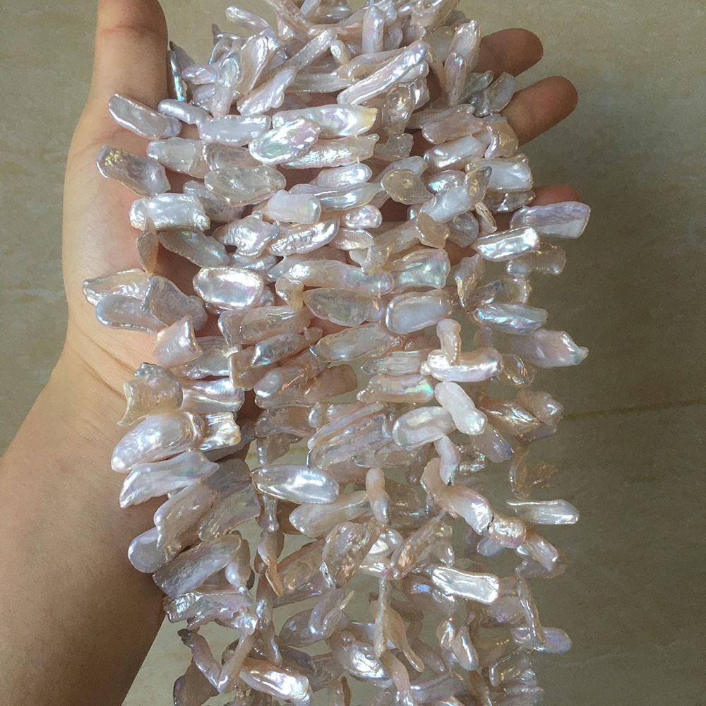 12-28mm biwa baroque pearl,Natural pearls manufacturer keshi pearl loose natural baroque pearl in strand