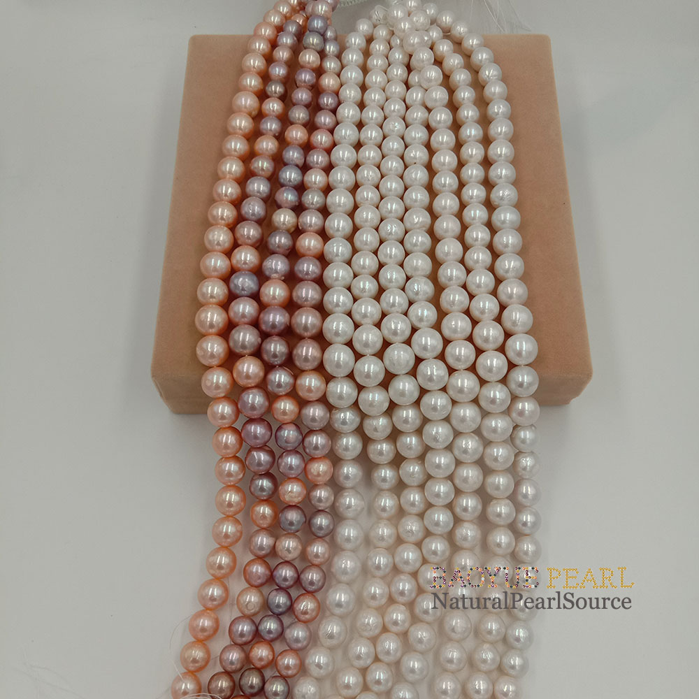 11-15 mm keshi natural pearl Big round Baroque nature freshwater pearl loose pearl in strand