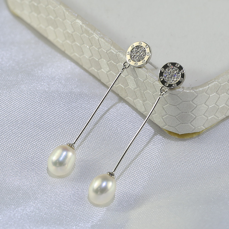 8mm Cultured Pearl Earring Pearl Stud Earrings pearl jewelry manufacturer Freshwater Pearl Earrings wholesale pearls jewelry