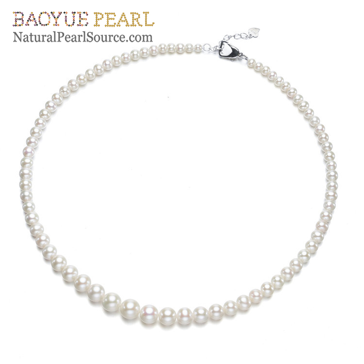 4-9mm Freshwater Baroque Pearl Choker Necklace for Women freshwater pearl necklace wholesale