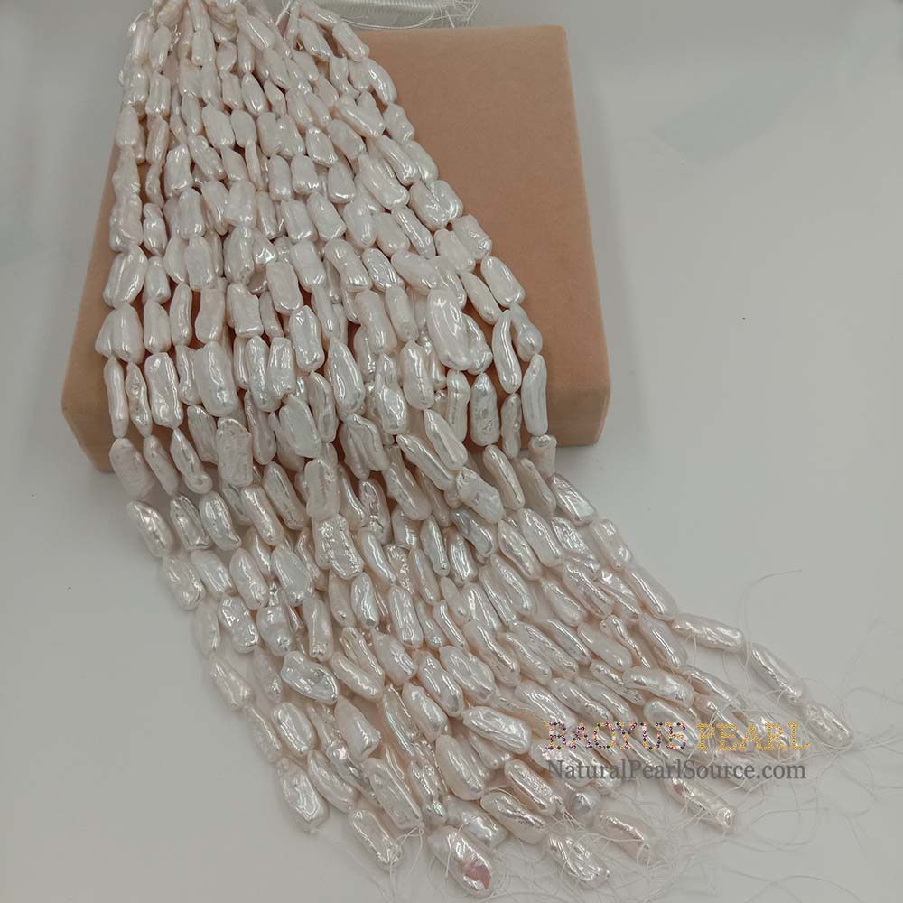 Natural pearls,17x28 mm big biwa baroque shape,loose freshwater baroque pearl wholesale with different nature colors.