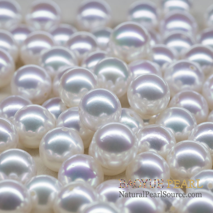 6.5-7mm Japanese Akoya natural Saltwater pearl wholesale natural pearl Akoya loose pearls