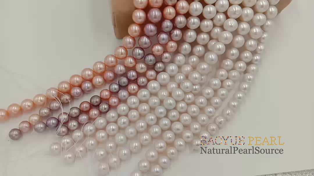 11-15mm Natural Baroque freshwater pearl 16 inch loose pearl in strand.
