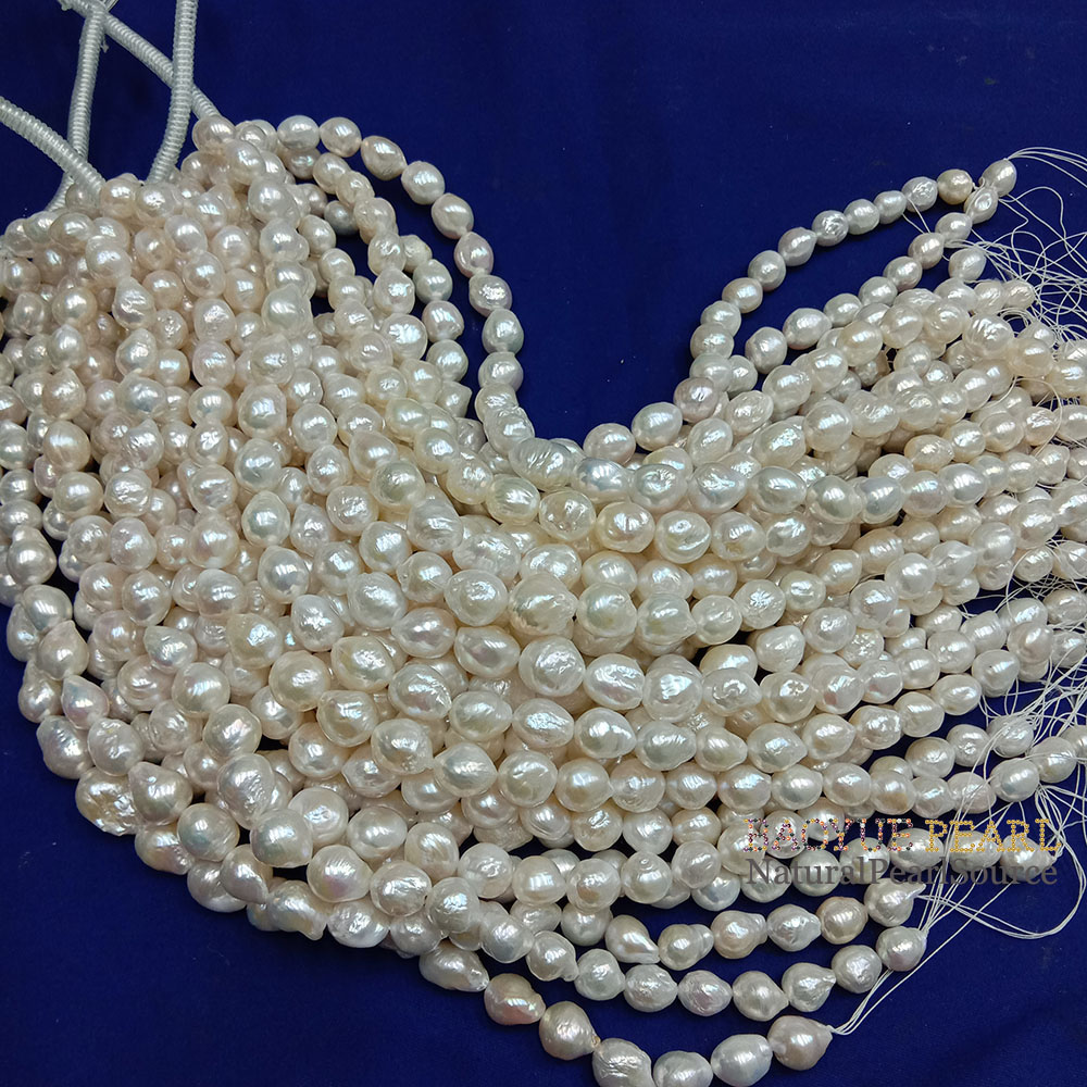 15-23 mm Nature kasumi baroque freshwater pearl in strand,nature white color,16 inch high quality no any repaired