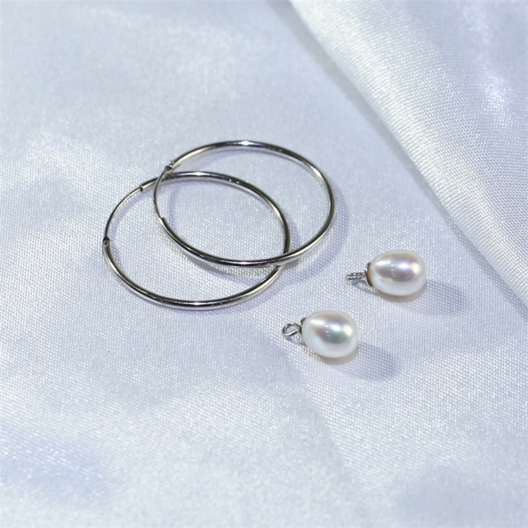 8 mm Akoya Pearls earrings supplier freshwater pearl earrings wholesale Freshwater Pearl Earrings real manufacturer