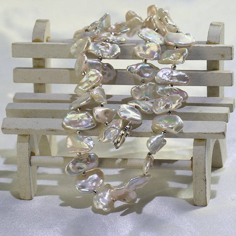 biwa shape natural freshwater pearl set jewelry pearls natural freshwater pearl jewelry