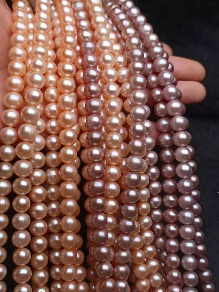 BAOYUE PEARL Cultured Freshwater BAOYUE PEARL WHOLESALE AAA Round Pearls strands