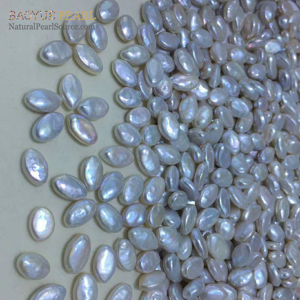 Baroque oval pearl freshwater pearl loose pearls wholesale natural pearls for making jewelry