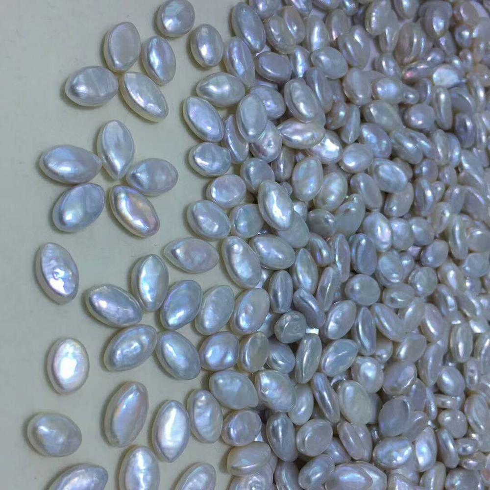 Baroque oval pearl freshwater pearl loose pearls wholesale natural pearls for making jewelry