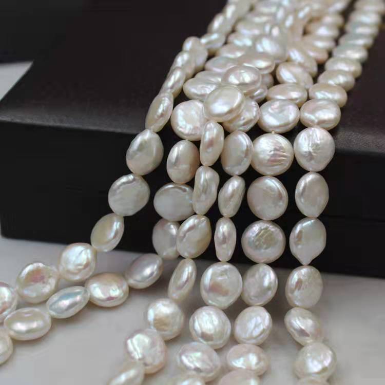 Baroque Freshwater Pearl Strand Coin Pearls Wholesale