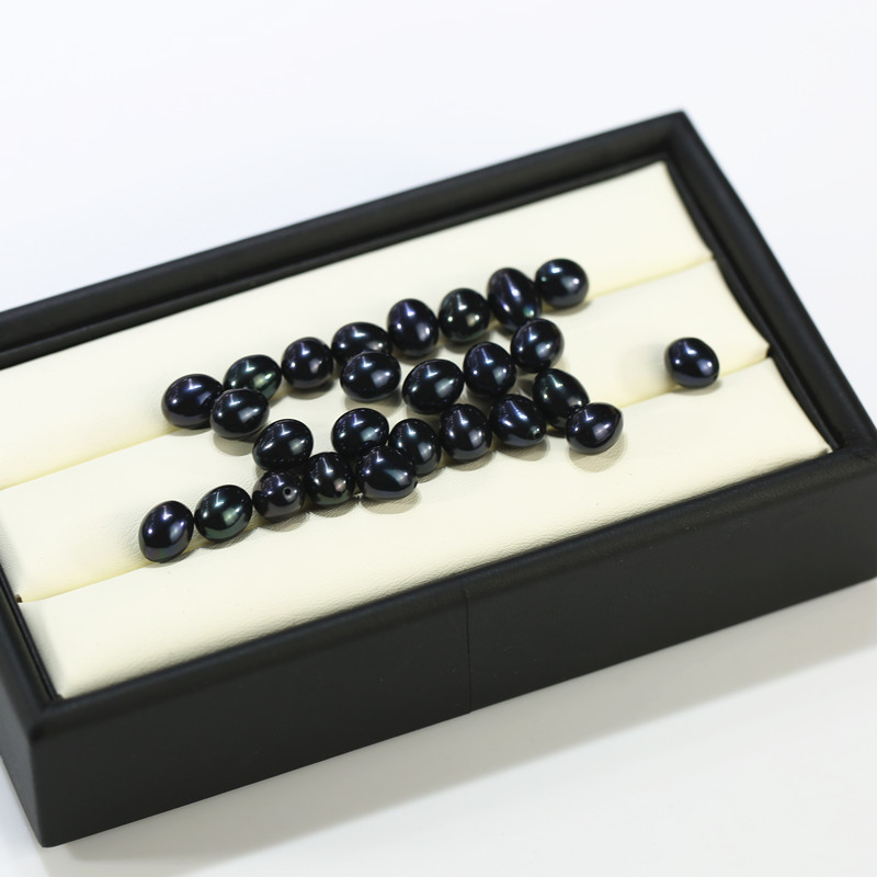 Black drop water Baroque pearl loose black baroque pearl High Quality Large Loose Pearl wholesale