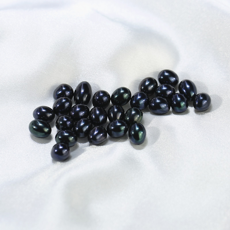 Black drop water Baroque pearl loose black baroque pearl High Quality Large Loose Pearl wholesale