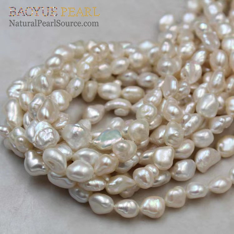 Chinese Cultured Baroque Freshwater Pearl Strand Baroque pearls Loose pearl big baroque pearl wholesale from China