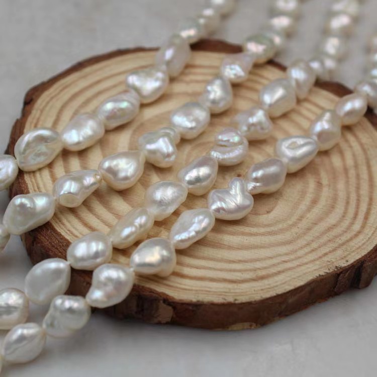 Chinese Cultured Baroque Freshwater Pearl Strand Baroque pearls Loose pearl big baroque pearl wholesale from China