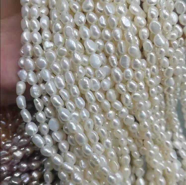 Cultured Nugget Freshwater Pearl Strand wholesale baroque pearls for Jewelry Making