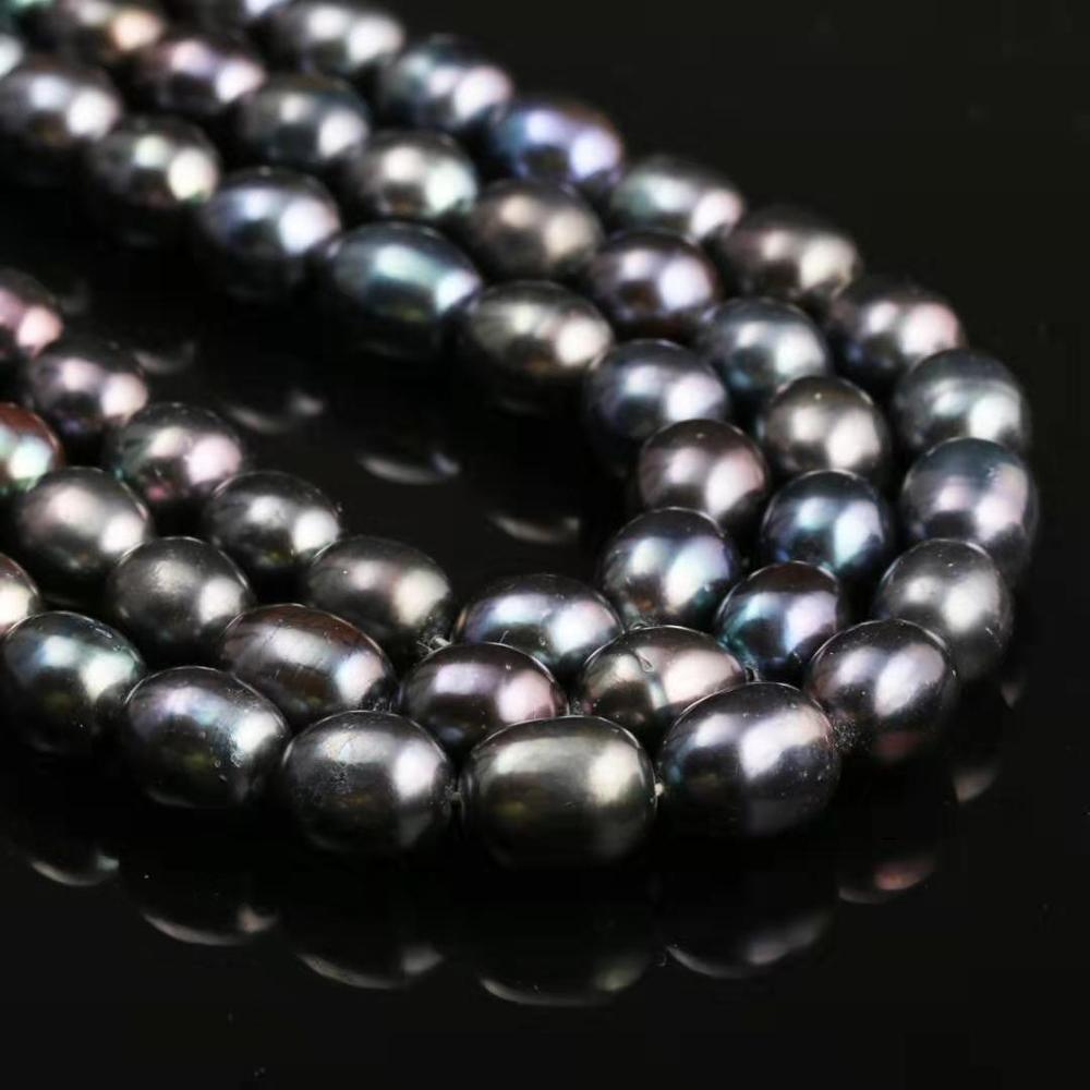 Freshwater Seed Pearl Strand Wholesale 8-9mm Rice Pearl for Jewelry Making