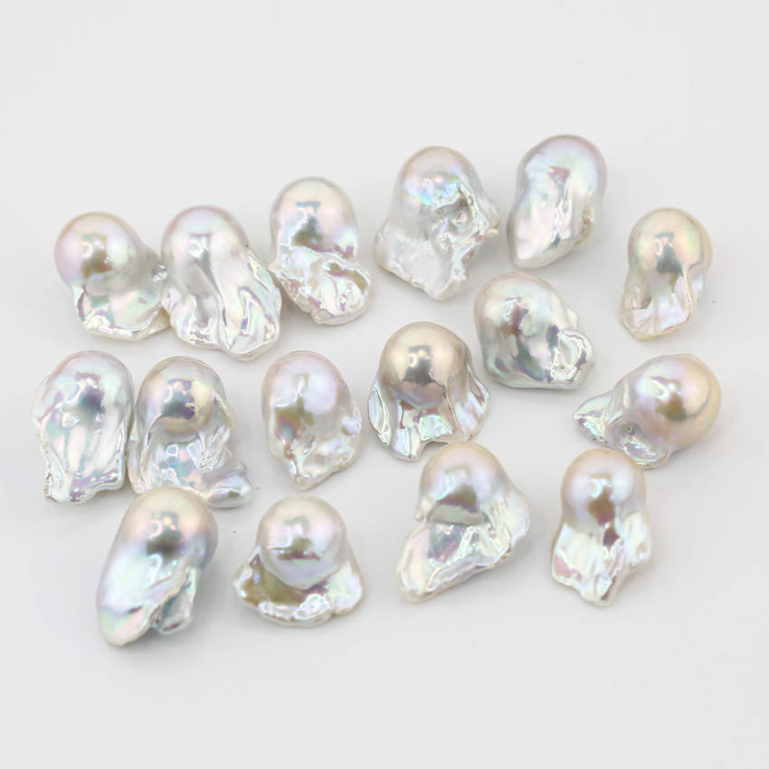 25-30mm huge big size loose baroque pearl Freshwater Loose Pearls good quality fireball nucleus baroque peals wholesale