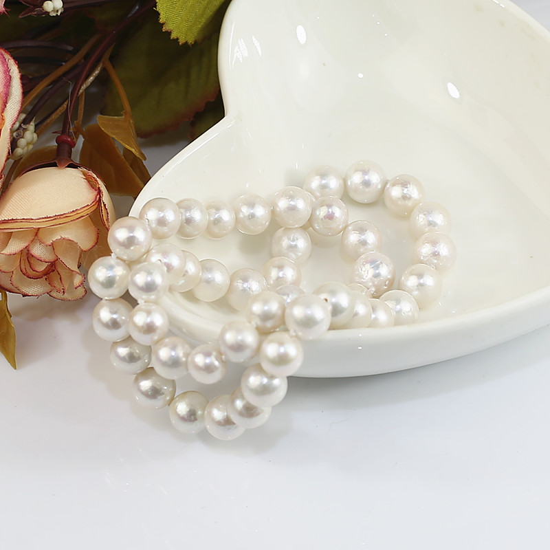 9mm round Natural Freshwater Pearl Necklace for women Freshwater pearl necklace wholesale