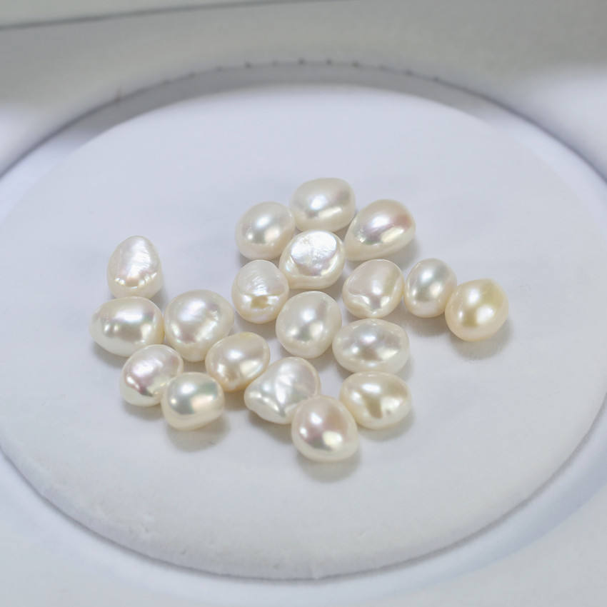 12-13mm Natural Freshwater nugget Baroque 3A High Quality Large Loose Pearl No Hole