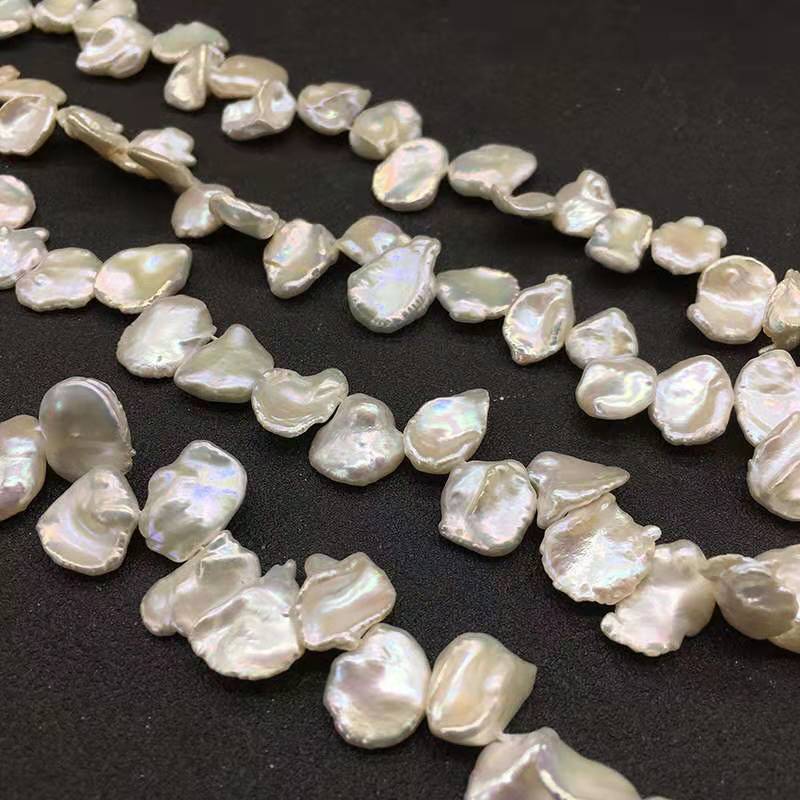 12-16mm Natural white Keshi Seed Pearl baroque keshi loose Pearl baroque loose Pearl for Jewelry Making