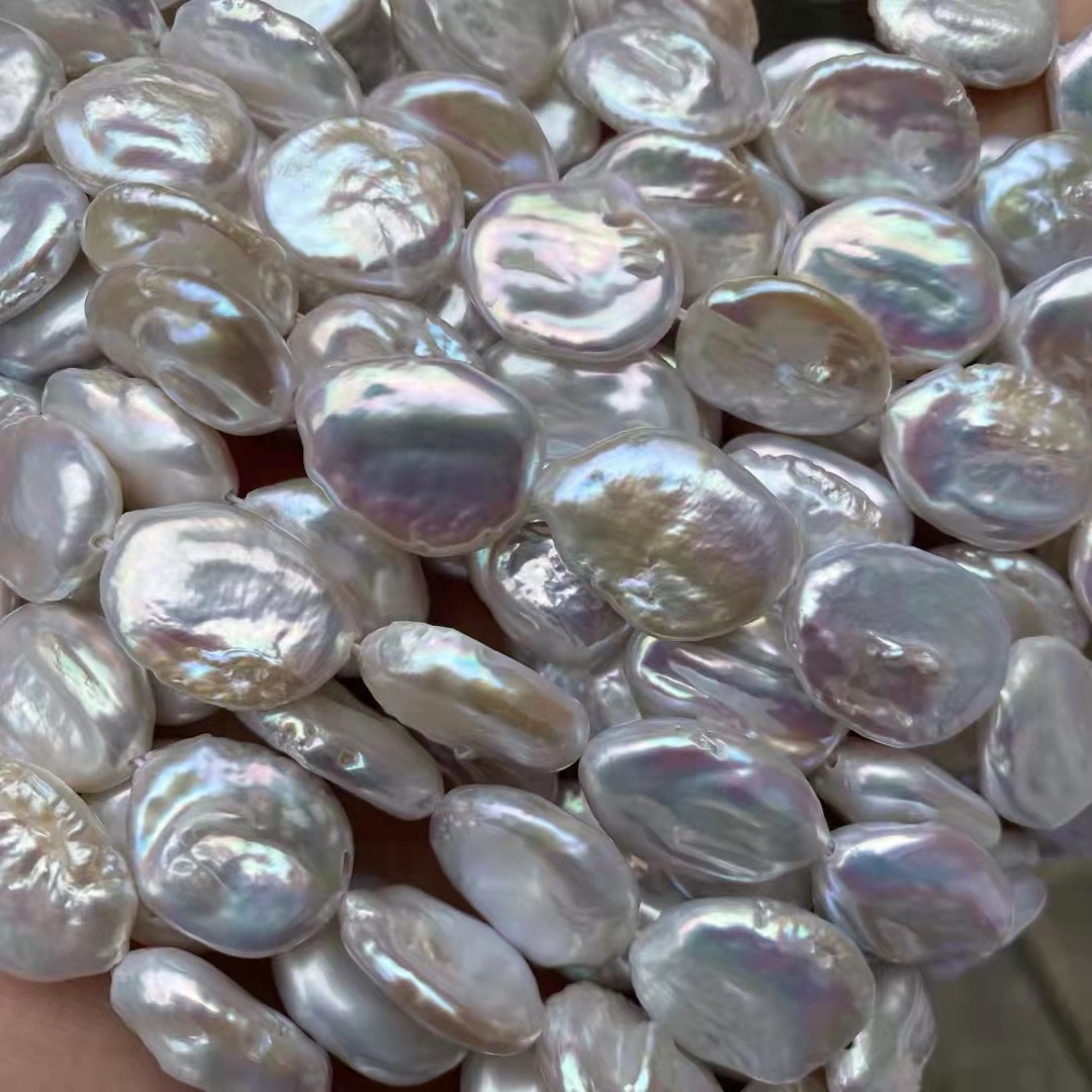 Oval freshwater pearl strand pearls wholesale natural oval pearls wholesale