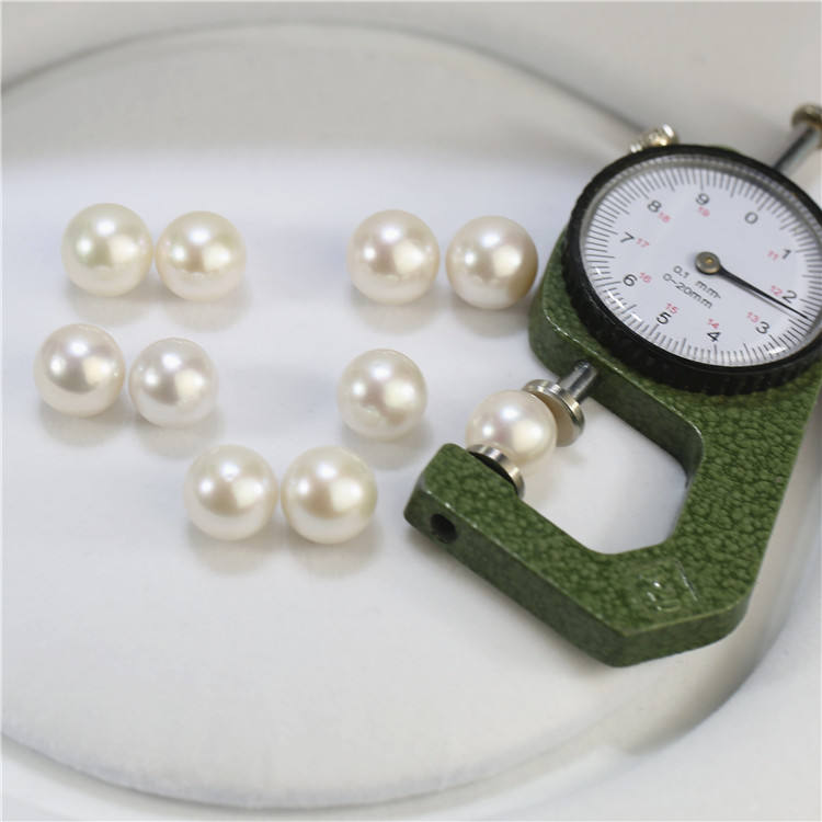 12-13mm round half drilled freshwater pearl with factory direct price real freshwater loose pearl