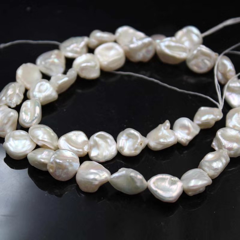 12mm Saltwater loose Pearl Baroque Shape Keshi Natural pearl for Jewelry Making