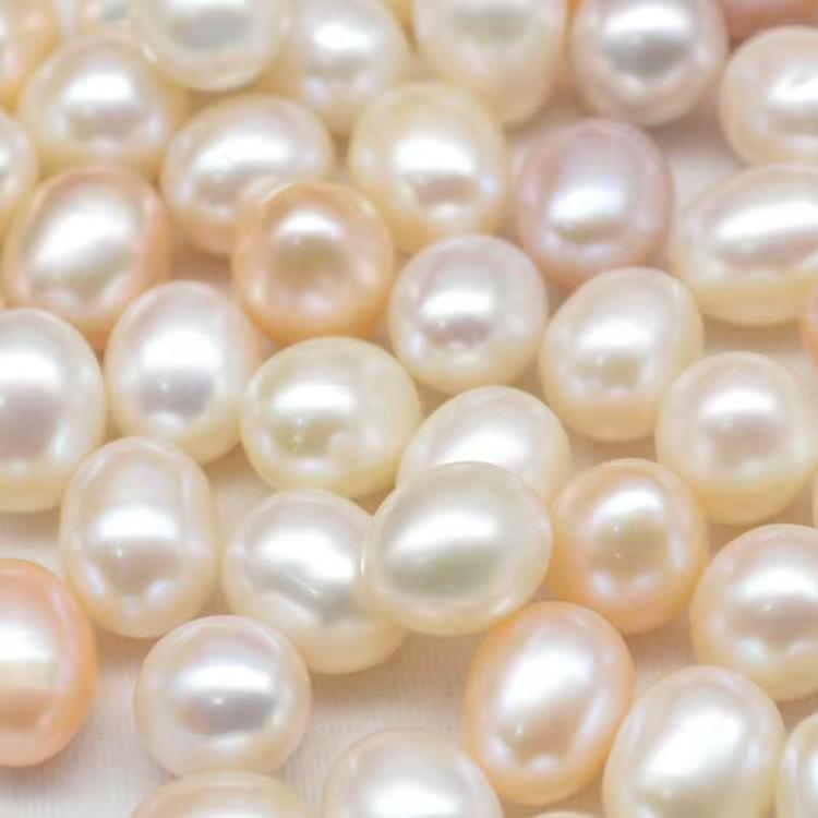 Wholesale Freshwater Seed Pearl Strand White 4-11 mm Loose Rice Pearl for Jewelry Making