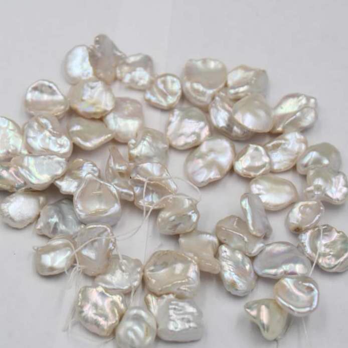 Wholesale Keshi Pearl Natural white Saltwater loose Pearl for Jewelry Making