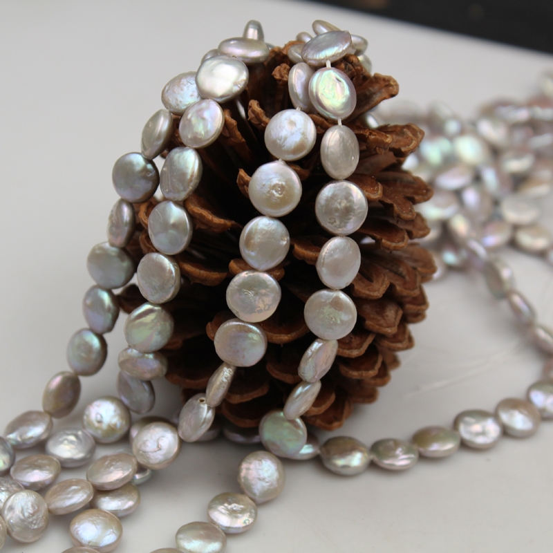 Wholesale jewelry baroque pearl strand loose pearls natural pearl