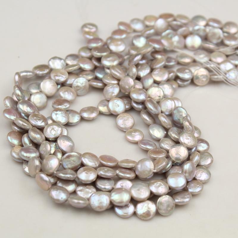 Wholesale jewelry baroque pearl strand loose pearls natural pearl