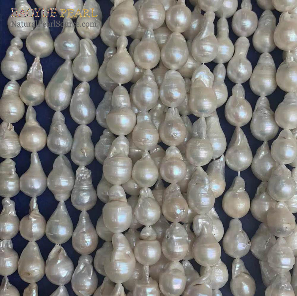 12-13mm baroque pearl strand loose pearls fireball pearl for making jewelryarl strand loose pearls baroque pearl necklace for making jewelry