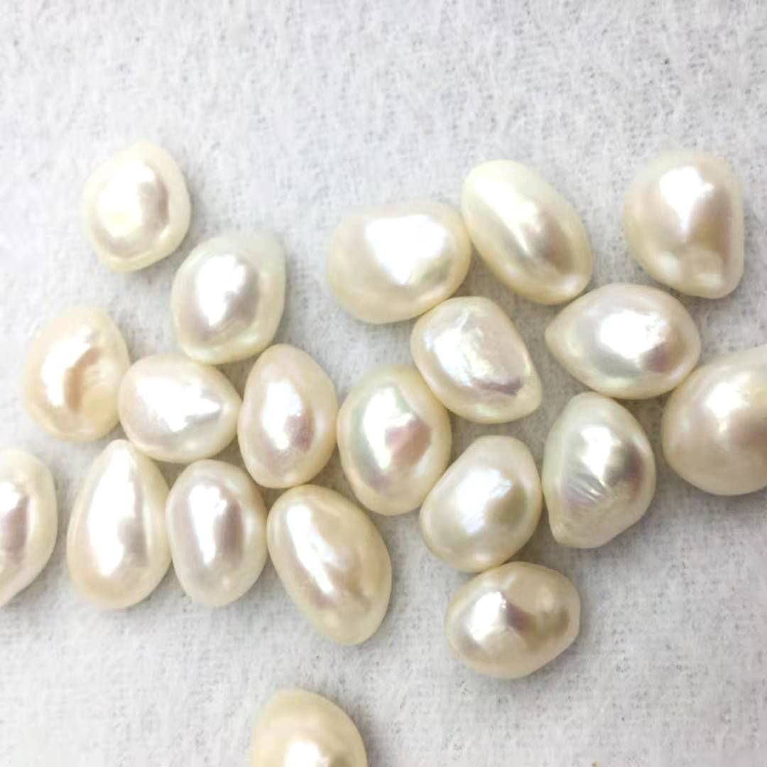 10-16mm nugget shape pearl irregular baroque shape pearls free to drill pearl wholesale