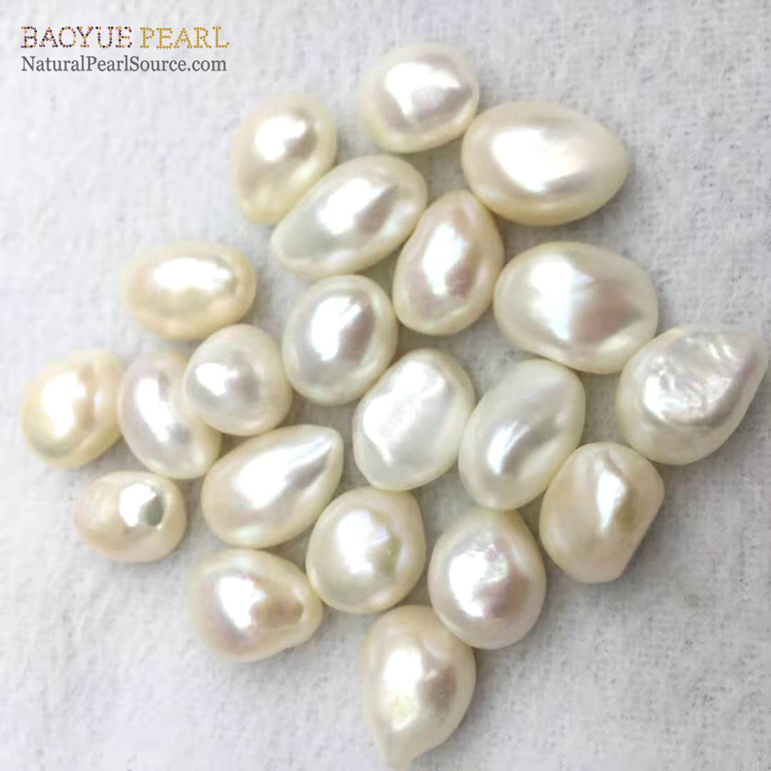 10-16mm nugget shape pearl irregular baroque shape pearls free to drill pearl wholesale