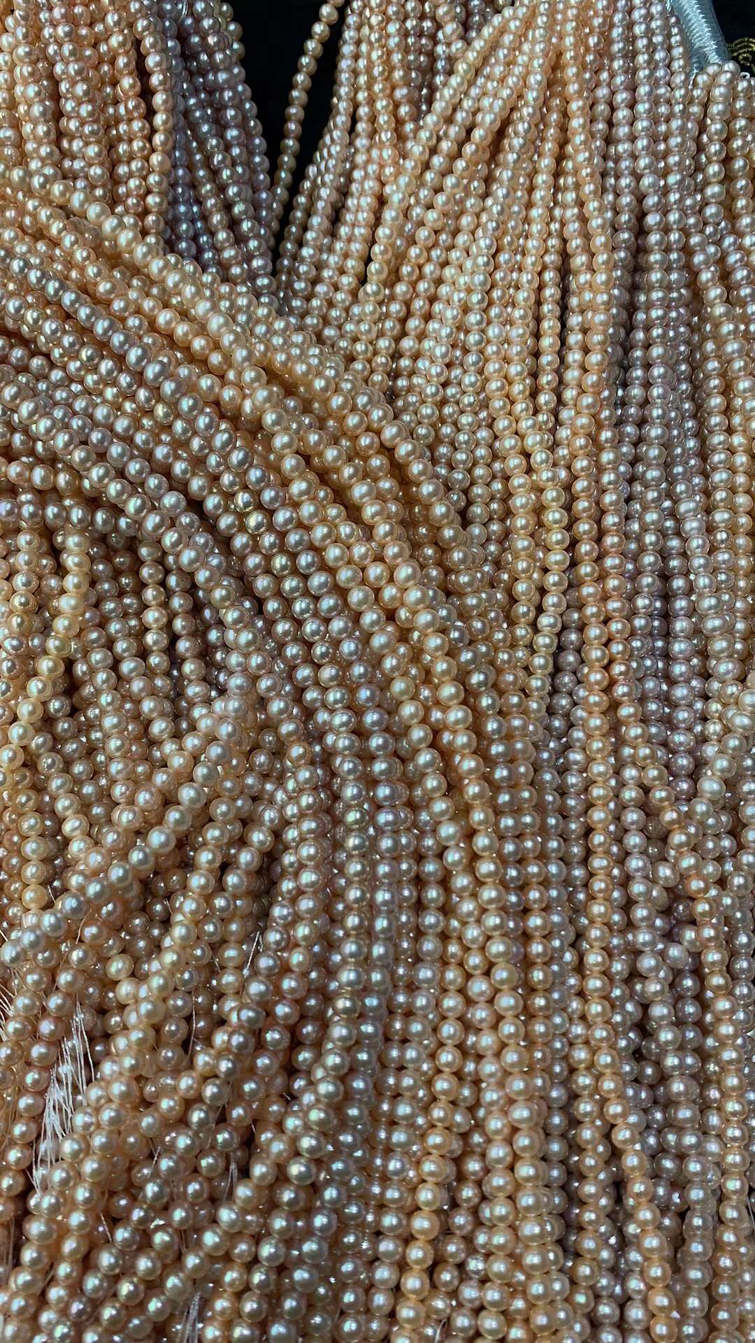 6-7mm off-round freshwater pearl Natural white Freshwater Wholesale Freshwater Seed Pearl strands for Jewelry Making