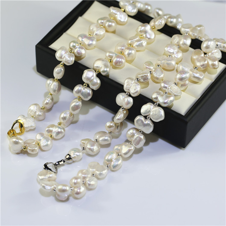 10mm colorful pearl necklace wholesale mixed color Custom Necklace Jewelry