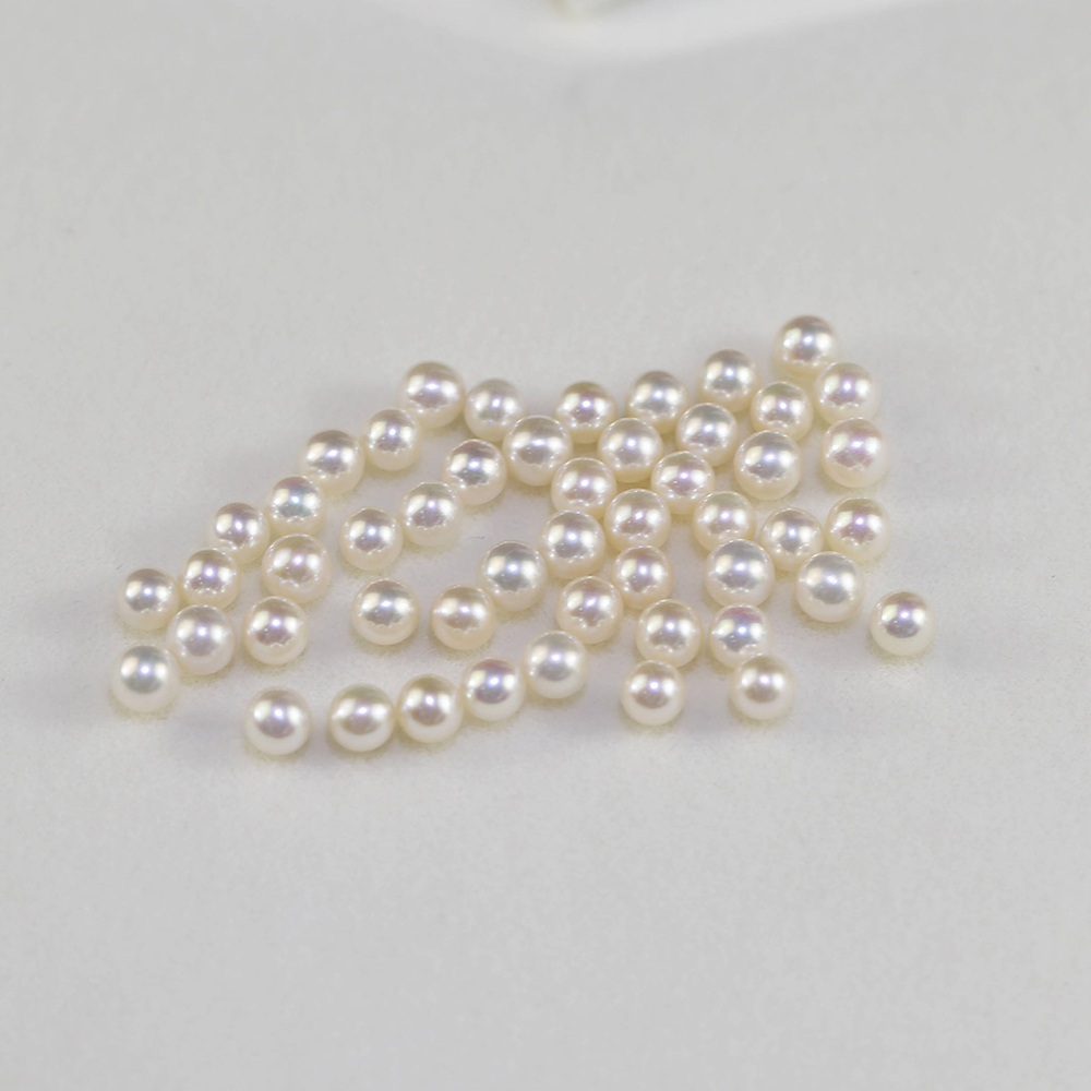 4-4.5mm round real pearl wholesale bulk Wholesale 3A grade natural Freshwater Pearls