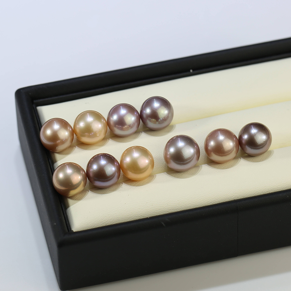 Loose Freshwater pearls wholesale for jewelry making round pearls accessories pearls 