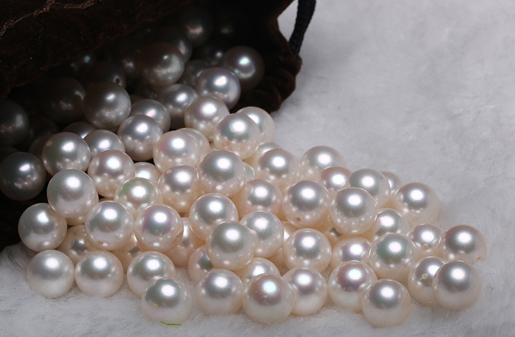 6.5-7mm Pearls wholesale freshwater wholesale perfect round freshwater loose pearl