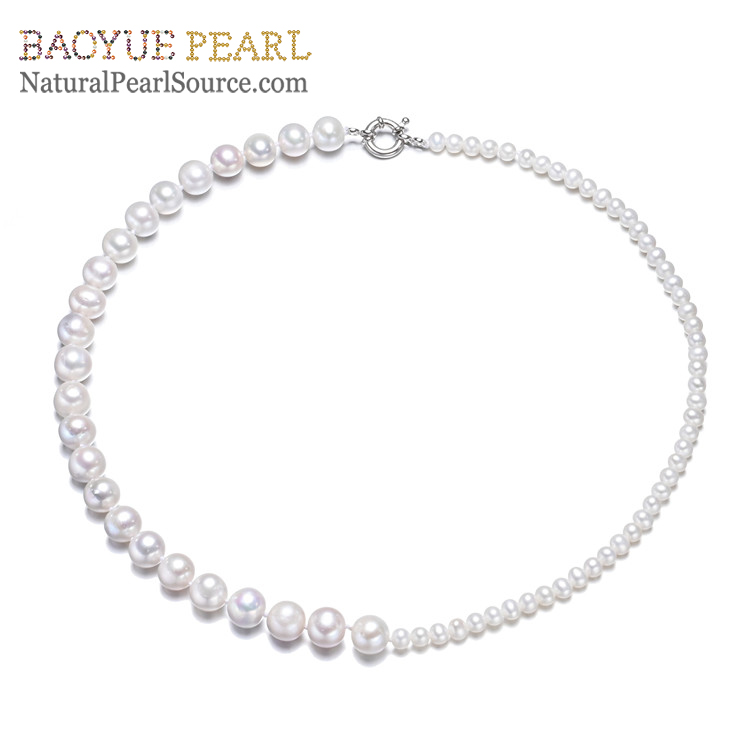 5mm&9mm Natural pearl necklace wholesale real pearl necklace