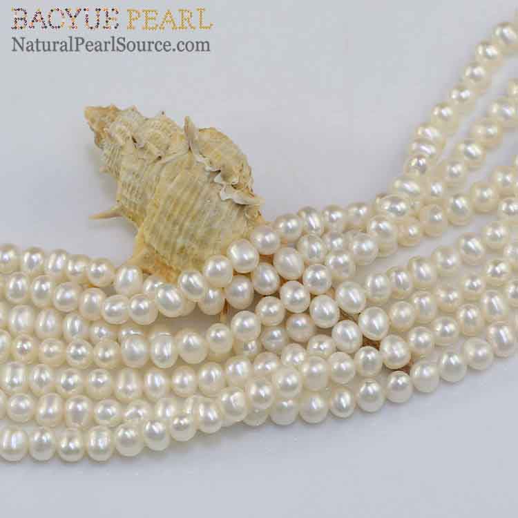 Freshwater pearls strands custom pearls jewelry