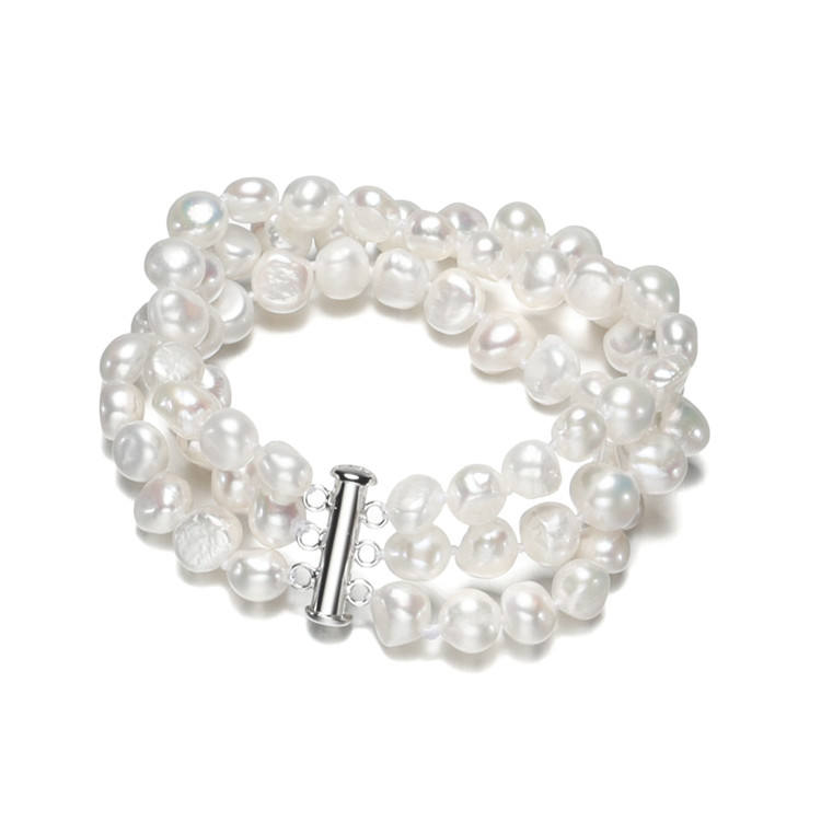 Freshwater pearls bracelet wholesale natural pearl bracelet wholesale