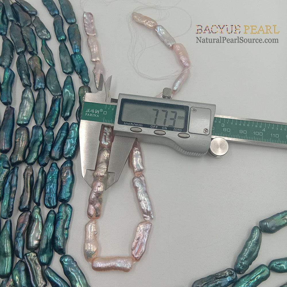 Biwa pearls strands wholesale natural pearls strands wholesale