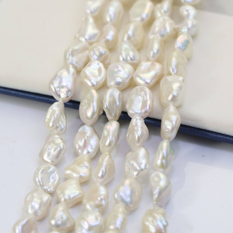Freshwater Keshi pearls strands wholesale natural pearls wholesale