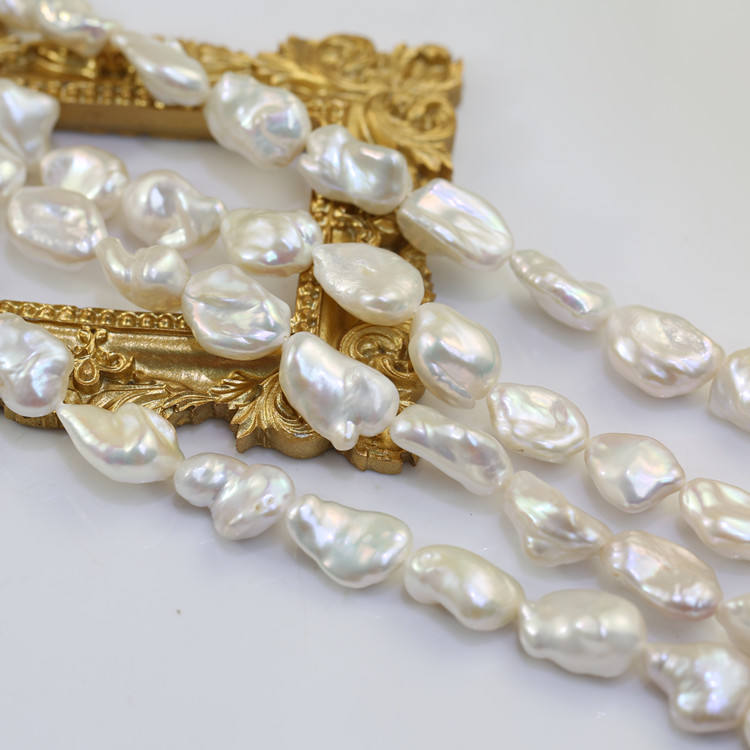 Freshwater Keshi pearls strands wholesale natural pearls wholesale