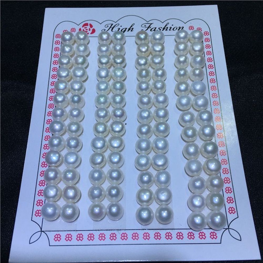 Button pearls set wholesale natural pearls wholesale