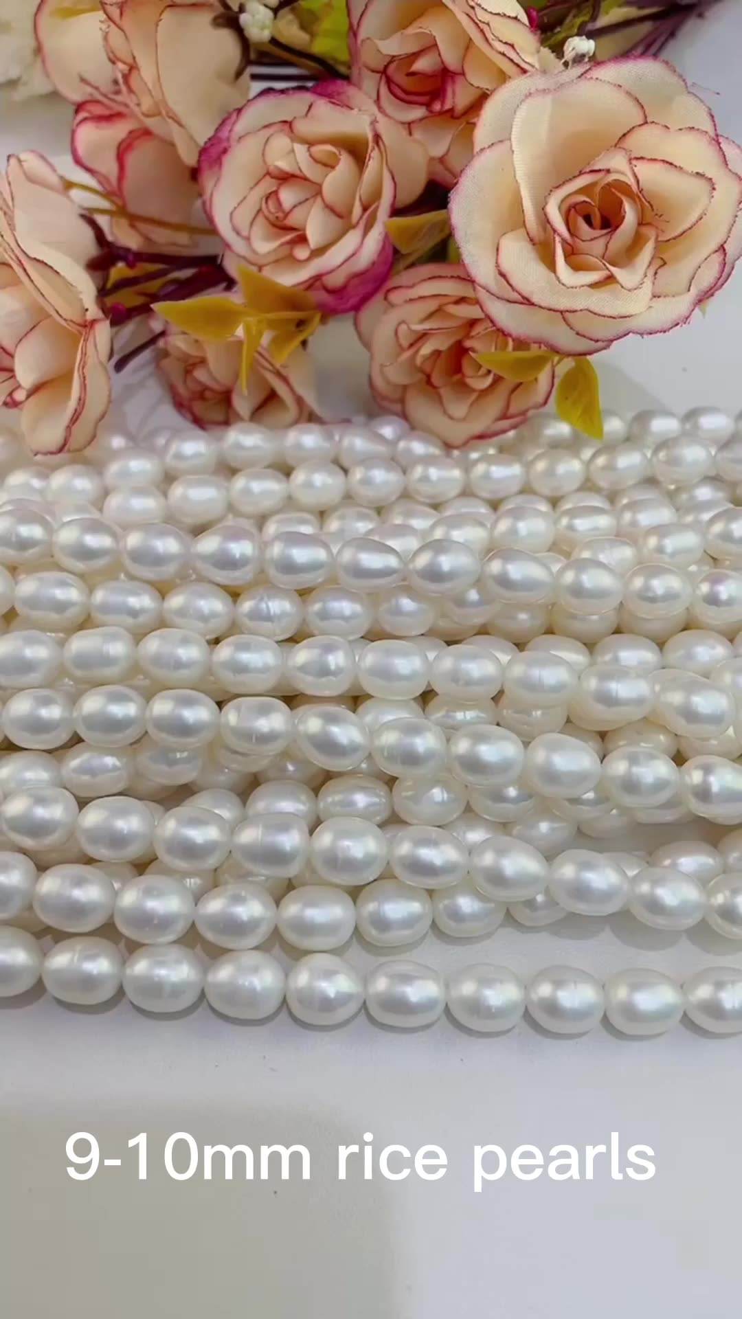 Freshwater pearl factory freshwater pearl string wholesale